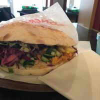 Vegan döner at Euphrat in Freiburg