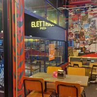 Inside the restaurant at Braz Elettrica in Sao Paulo