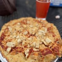 Vegan chicken  at Tailgate Brewery - Music Row in Nashville