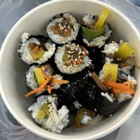 Close up gimbap   at GMP - Marizzang 마리짱 in Seoul
