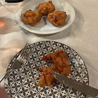 Tomato keftedes  at Ta Kaloudia in Corfu