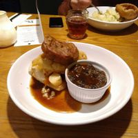 Vegan Sunday Roast Pie at Pie and Ale in Manchester