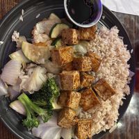 Hibachi Stir fry w/ tofu & veggies   at Hibachi & Wings in Chattanooga