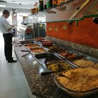 Buffet at Dona Vegana in Rio De Janeiro