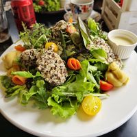 Quinoa jardinera at Casa Lindemann in Frutillar