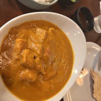 tikka masala with plant-based chik’n  at Noor Kitchen & Cocktails in Greensboro