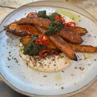 Roasted carrots   at 45 Queen Street in Penzance