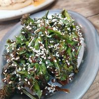 Charred brocoli at 45 Queen Street in Penzance
