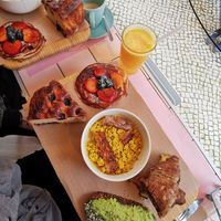 Vegan brunch at Nina 11 Comfort Bar in Lagos