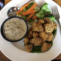 Cauli 'steak’ (veganised)  at Places Restaurant and Bar in Kathmandu