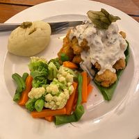 Vegetarian califlour - steak   at Places Restaurant and Bar in Kathmandu