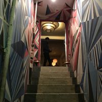 Veggie paradise at the top of the stairs! at Places Restaurant and Bar in Kathmandu