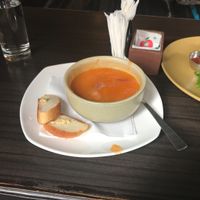 Carrot soup  at Places Restaurant and Bar in Kathmandu