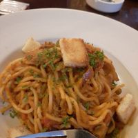 Spagetthi Napoli with Mushrooms at Places Restaurant and Bar in Kathmandu