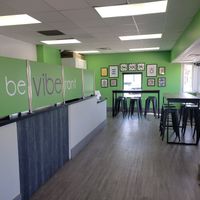 Interior. More seating is available near the counter. at Vibe Foods Superfood Bar in Memphis