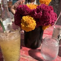 Agua de frutas   at Casa Arcas in San Miguel De Allende