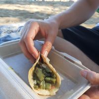 Vegan taco at TaXCo in Santander