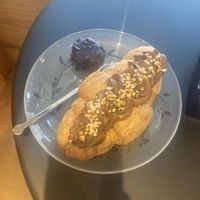 Chocolate & hazelnut cornetto   at Balance Patisserie in Pescara