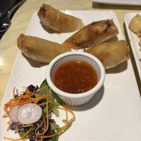 Veg spring rolls   at Toho 35 in Bicester