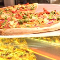 Another shot of the 'Vegan Queen' at Voodoo Rays - Dalston in East London