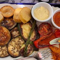 Verduras a la brasa   at Vostra Llar in Palamos