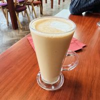 Soya latte  at Café 1092 in Chester