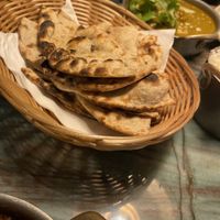 Tandoori roti   at Gurkha Fire in Chatham