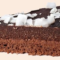 Vegan walnut plum cake at Café Frei Győr Belváros in Gyor