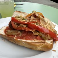 Meatball sub  at Plant Junkie - Front St in New York City