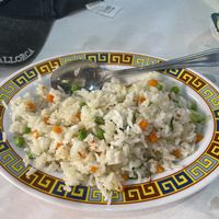 Fried rice with vegetables - surprisingly delicious   at Gran Shang Hai in Mallorca