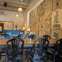 Inside the cafe at Wild River Cafe in Appleton