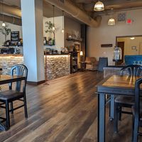 Inside the cafe at Wild River Cafe in Appleton