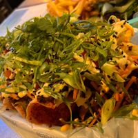 Wonton nachos  at Fox Den in Milwaukee