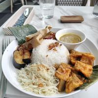 Tasty Vegan Combination at Little Bali Street Food in Surfers Paradise
