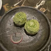 This is the Fried Rice with Spicy Tuna done vegan, with avocado on top.   at Caesar's Palace - Nobu in Las Vegas