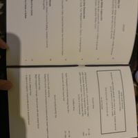 Dessert menu  at Caesar's Palace - Nobu in Las Vegas