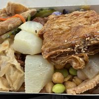 My takeout haul  at Spring Vegetarian Food 春天素食 in Penghu