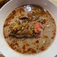 Vegan ramen, labeled   at SLRP - Yas Mall in Abu Dhabi