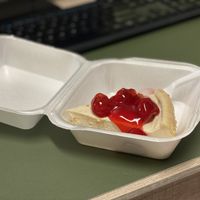 Vegan Cheesecake  at Eden's Vegans in Raleigh