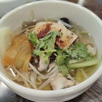 Noodles with clear soup based at Dar Soo Vegetarian Cuisine Buffet 大素@大愿素食自助餐厅 - Jaya Shopping Centre in Petaling Jaya