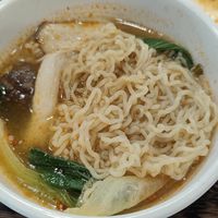 Noodles with Tom yam soup based at Dar Soo Vegetarian Cuisine Buffet 大素@大愿素食自助餐厅 - Jaya Shopping Centre in Petaling Jaya