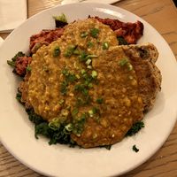 biscuits & gravy & jackfruit (hiding)  at Harlow in Portland