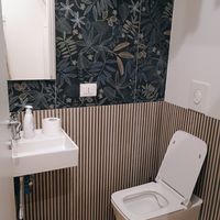 Clean, free, accessible toilet within the premises at Green Gusto - Maybe closed in Salerno