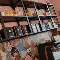 Tea choices at Kitsuné & Tanuki in Colmar