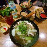 Loving Tofu, Crispy Crisp Tofu, Hanoi Soup, Pagoda Dream at Bodhi Vegan Living - St George in Hamburg