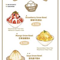 🟢 vegan option  at Snow Island in Mallorca