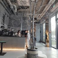 The interior at Uknow. Coffee House in Warsaw