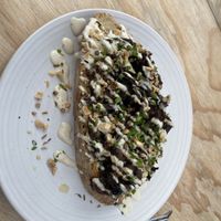 Mushroom toast  at Borgman & Borgman in Leiden