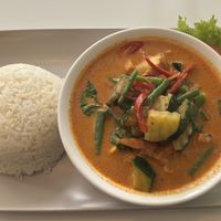 Thai Red Curry Tofu  at Paphada's Authentic Thai Cuisine in Sheffield