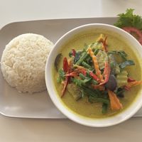 Thai Green Curry Tofu  at Paphada's Authentic Thai Cuisine in Sheffield